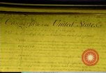 Image of Bill of Rights Washington DC USA, 1990, second 36 stock footage video 65675075214