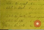 Image of Bill of Rights Washington DC USA, 1990, second 42 stock footage video 65675075214