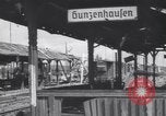 Image of Bunzenhaufen bombed railroad marshaling yard World War 2 Munich Germany, 1945, second 3 stock footage video 65675075221