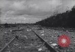 Image of Bunzenhaufen bombed railroad marshaling yard World War 2 Munich Germany, 1945, second 9 stock footage video 65675075221