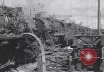 Image of Bunzenhaufen bombed railroad marshaling yard World War 2 Munich Germany, 1945, second 10 stock footage video 65675075221