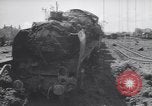 Image of Bunzenhaufen bombed railroad marshaling yard World War 2 Munich Germany, 1945, second 12 stock footage video 65675075221