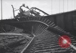 Image of Bunzenhaufen bombed railroad marshaling yard World War 2 Munich Germany, 1945, second 19 stock footage video 65675075221