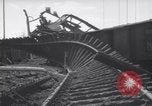 Image of Bunzenhaufen bombed railroad marshaling yard World War 2 Munich Germany, 1945, second 20 stock footage video 65675075221