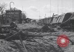 Image of Bunzenhaufen bombed railroad marshaling yard World War 2 Munich Germany, 1945, second 24 stock footage video 65675075221