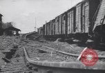 Image of Bunzenhaufen bombed railroad marshaling yard World War 2 Munich Germany, 1945, second 28 stock footage video 65675075221