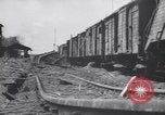 Image of Bunzenhaufen bombed railroad marshaling yard World War 2 Munich Germany, 1945, second 31 stock footage video 65675075221