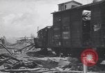Image of Bunzenhaufen bombed railroad marshaling yard World War 2 Munich Germany, 1945, second 32 stock footage video 65675075221