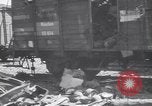 Image of Bunzenhaufen bombed railroad marshaling yard World War 2 Munich Germany, 1945, second 35 stock footage video 65675075221