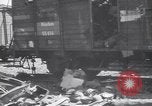 Image of Bunzenhaufen bombed railroad marshaling yard World War 2 Munich Germany, 1945, second 36 stock footage video 65675075221