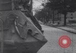 Image of liberated American prisoners of war celebrate Munich Germany, 1945, second 22 stock footage video 65675075222