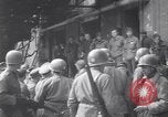 Image of liberated American prisoners of war celebrate Munich Germany, 1945, second 38 stock footage video 65675075222