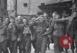Image of liberated American prisoners of war celebrate Munich Germany, 1945, second 46 stock footage video 65675075222