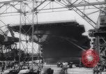 Standbild USS Franklin CV-13 Newport News Virginia USA, 1943, aus Sekunde 9 historischem Filmmaterial Videoclip 65675075236
