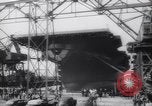 Standbild USS Franklin CV-13 Newport News Virginia USA, 1943, aus Sekunde 10 historischem Filmmaterial Videoclip 65675075236