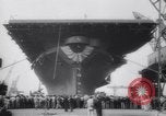 Standbild USS Franklin CV-13 Newport News Virginia USA, 1943, aus Sekunde 12 historischem Filmmaterial Videoclip 65675075236