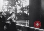 Standbild USS Franklin CV-13 Newport News Virginia USA, 1943, aus Sekunde 14 historischem Filmmaterial Videoclip 65675075236