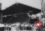 Standbild USS Franklin CV-13 Newport News Virginia USA, 1943, aus Sekunde 22 historischem Filmmaterial Videoclip 65675075236