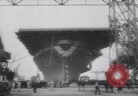 Standbild USS Franklin CV-13 Newport News Virginia USA, 1943, aus Sekunde 23 historischem Filmmaterial Videoclip 65675075236
