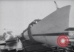 Standbild USS Franklin CV-13 Newport News Virginia USA, 1943, aus Sekunde 53 historischem Filmmaterial Videoclip 65675075236