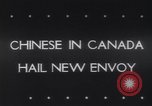 Standbild Chinesen Toronto Kanada, 1942, aus Sekunde 1 historischem Filmmaterial Videoclip 65675075237