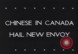 Standbild Chinesen Toronto Kanada, 1942, aus Sekunde 4 historischem Filmmaterial Videoclip 65675075237
