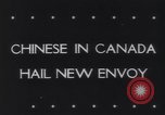 Standbild Chinesen Toronto Kanada, 1942, aus Sekunde 7 historischem Filmmaterial Videoclip 65675075237