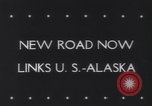 Image of convoy of trucks Alaska USA, 1943, second 4 stock footage video 65675075238