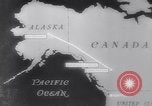 Image of convoy of trucks Alaska USA, 1943, second 16 stock footage video 65675075238