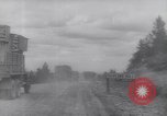 Image of convoy of trucks Alaska USA, 1943, second 33 stock footage video 65675075238