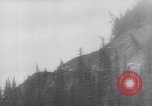 Image of convoy of trucks Alaska USA, 1943, second 36 stock footage video 65675075238