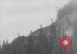 Image of convoy of trucks Alaska USA, 1943, second 37 stock footage video 65675075238