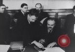 Image of German-Soviet Border and Commercial Agreement Moscow Russia Soviet Union, 1941, second 15 stock footage video 65675075244