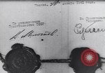 Image of German-Soviet Border and Commercial Agreement Moscow Russia Soviet Union, 1941, second 44 stock footage video 65675075244