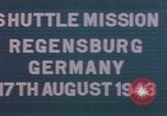 Image of B-17F bombers Regensburg Germany, 1943, second 14 stock footage video 65675075263