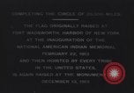 Standbild Rodman Wanamaker kennen Expedition Flagge Anhebung Zeremonie New York United States USA, 1913, aus Sekunde 1 historischem Filmmaterial Videoclip 65675075277