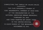 Standbild Rodman Wanamaker kennen Expedition Flagge Anhebung Zeremonie New York United States USA, 1913, aus Sekunde 8 historischem Filmmaterial Videoclip 65675075277