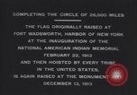 Standbild Rodman Wanamaker kennen Expedition Flagge Anhebung Zeremonie New York United States USA, 1913, aus Sekunde 20 historischem Filmmaterial Videoclip 65675075277
