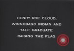 Standbild Rodman Wanamaker kennen Expedition Flagge Anhebung Zeremonie New York United States USA, 1913, aus Sekunde 60 historischem Filmmaterial Videoclip 65675075277