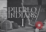 Standbild Pueblo Dorf der Indianer United States USA, 1920, aus Sekunde 1 historischem Filmmaterial Videoclip 65675075278