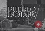 Standbild Pueblo Dorf der Indianer United States USA, 1920, aus Sekunde 16 historischem Filmmaterial Videoclip 65675075278