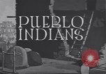 Standbild Pueblo Dorf der Indianer United States USA, 1920, aus Sekunde 17 historischem Filmmaterial Videoclip 65675075278