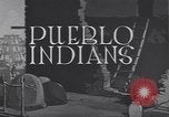 Standbild Pueblo Dorf der Indianer United States USA, 1920, aus Sekunde 19 historischem Filmmaterial Videoclip 65675075278