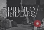 Standbild Pueblo Dorf der Indianer United States USA, 1920, aus Sekunde 20 historischem Filmmaterial Videoclip 65675075278
