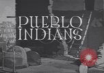 Standbild Pueblo Dorf der Indianer United States USA, 1920, aus Sekunde 21 historischem Filmmaterial Videoclip 65675075278