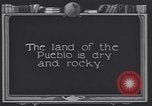 Standbild Pueblo Dorf der Indianer United States USA, 1920, aus Sekunde 57 historischem Filmmaterial Videoclip 65675075278