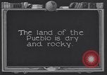 Standbild Pueblo Dorf der Indianer United States USA, 1920, aus Sekunde 62 historischem Filmmaterial Videoclip 65675075278