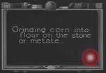 Image of Pueblo Native American Indian food preparation United States USA, 1920, second 25 stock footage video 65675075281