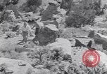 Image of archaeologists at Native American Indian Pueblo site Utah United States USA, 1937, second 19 stock footage video 65675075287