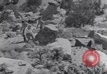 Image of archaeologists at Native American Indian Pueblo site Utah United States USA, 1937, second 20 stock footage video 65675075287